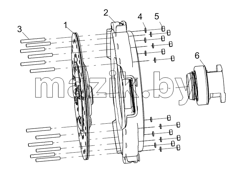  451600339 CLUTCH ASSEMBLY