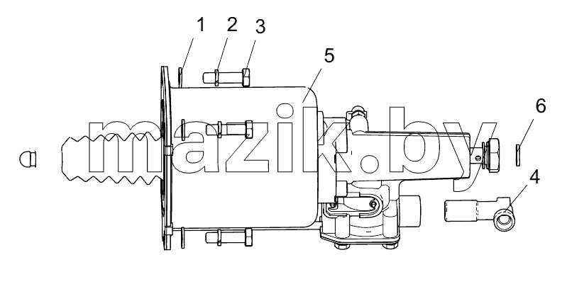  451600418 CLUTCH BOOSTER ASSEMBLY