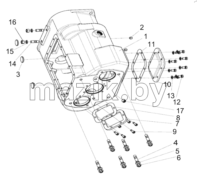  459320403 TRANSMISSION HOUSING ASSEMBLY