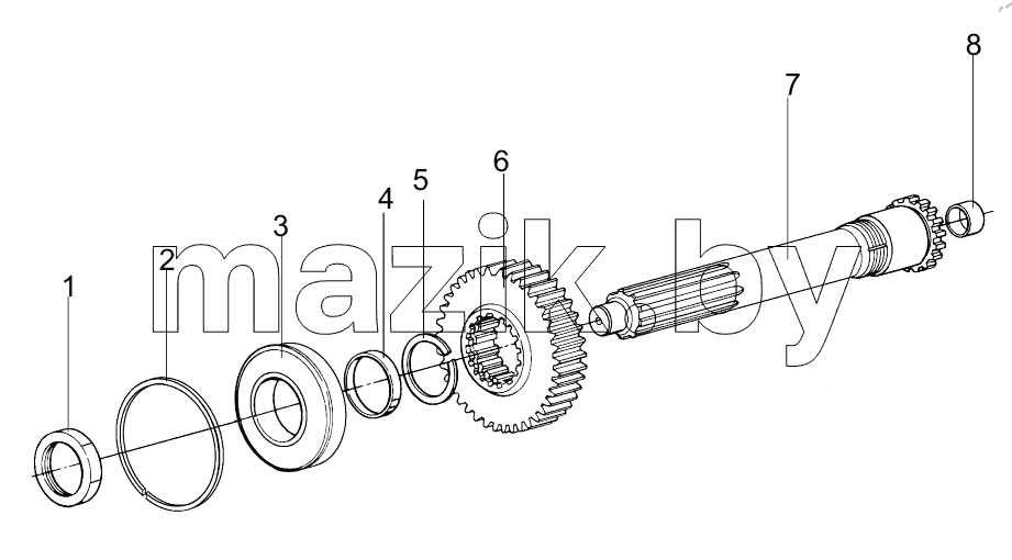  459320406 A SHAFT ASSEMBLY