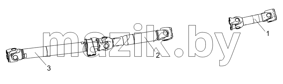  452205404 DRIVE SHAFT SYSTEM