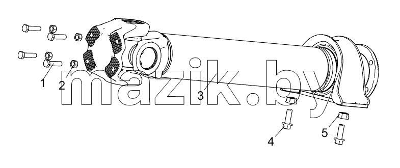 452203463 INTERMEDIATE DRIVE SHAFT
