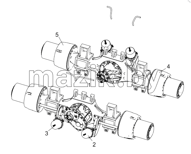  453518269 REAR AXLE BRAKE