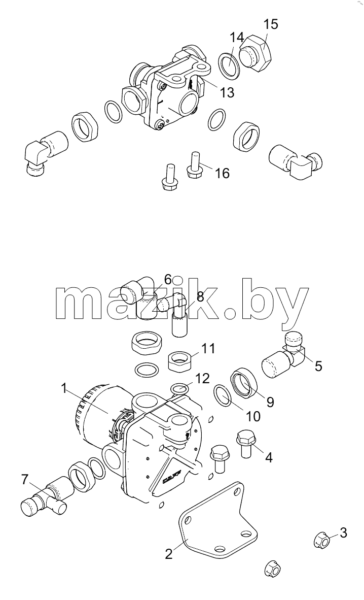  453517663 THE REAR AXLE BRAKING
