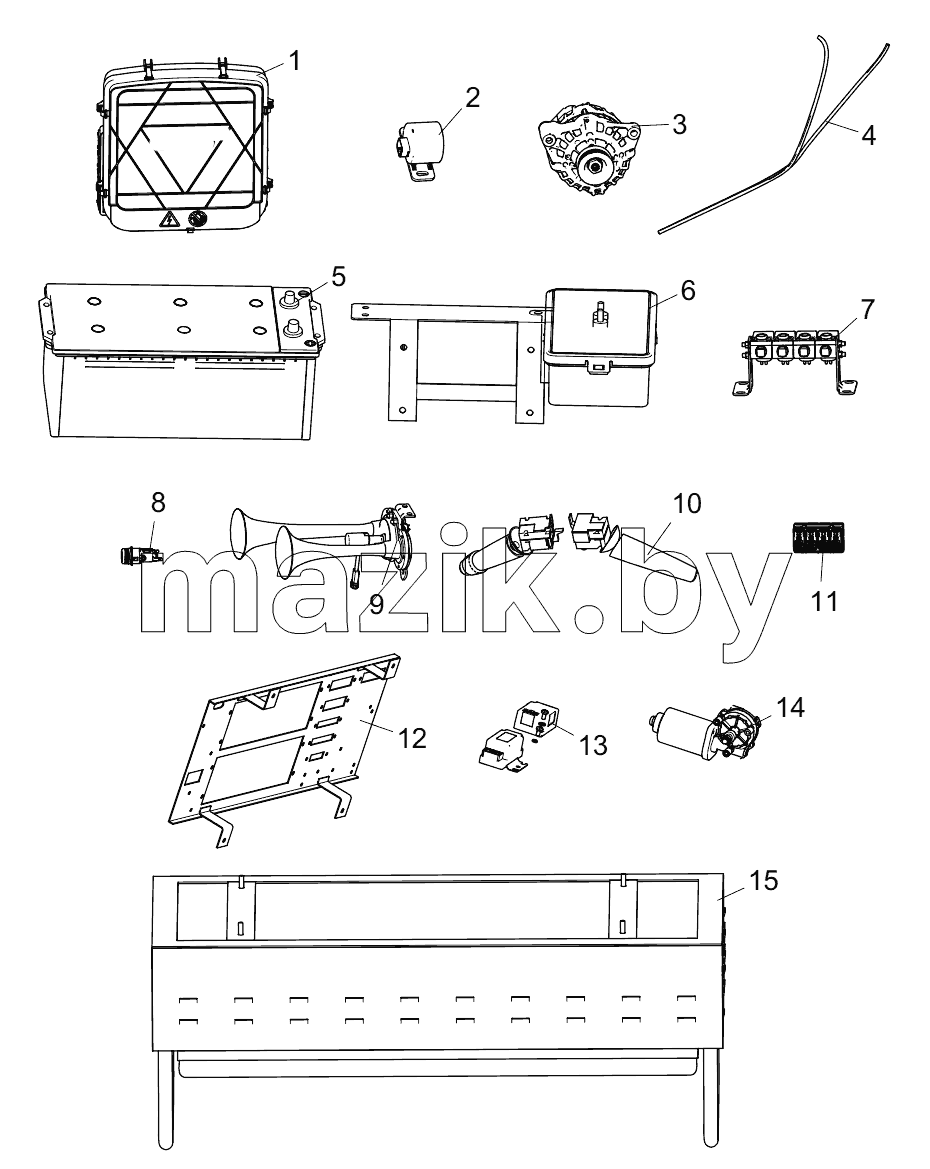  453710167 ELECTRICAL SYSTEM