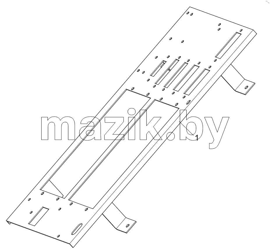  453702633 MOUNTING PLATE ASSEMBLY