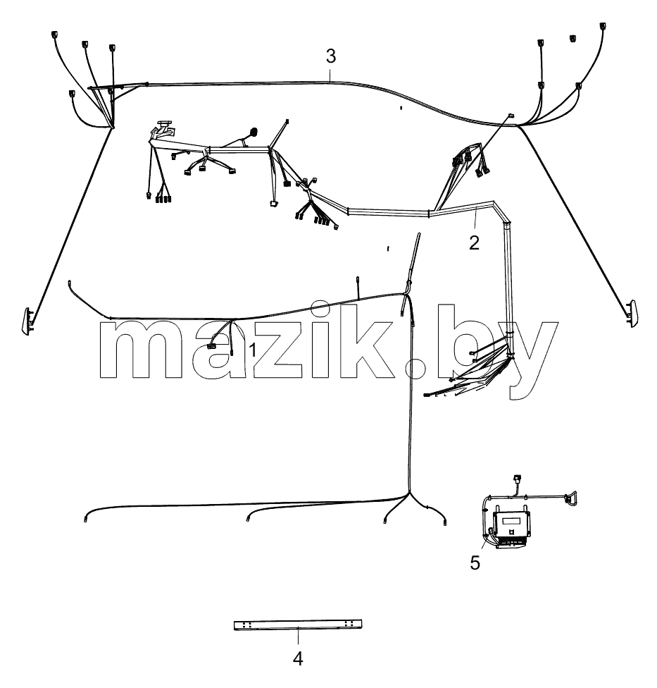  454006960 CAB WIRING HARNESS