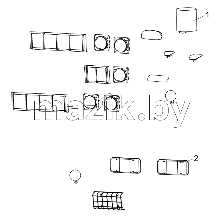  454101686 SYSTEM OF LAMPS AND LANTERNS
