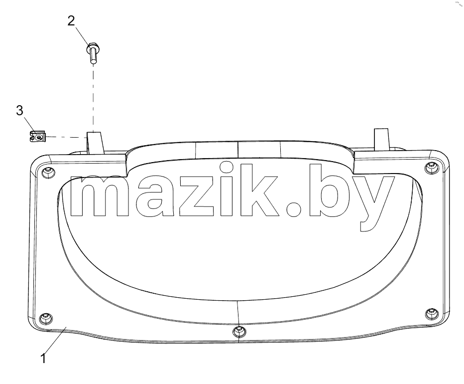  455309287 COMBINATION INSTRUMENT MASK ASSEMBLY