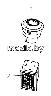 455309279 AIR CONDITIONING OUTLET ASSEMBLY