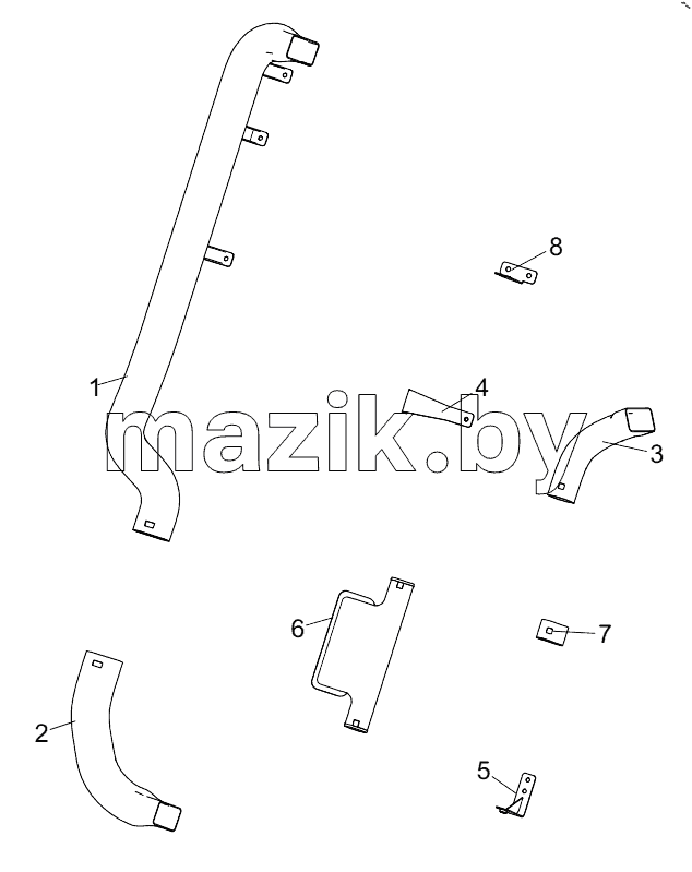  458103351 BLOW SURFACE DUCT