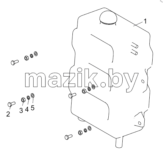  451305256 EXPANSION TANK ASSEMBLY