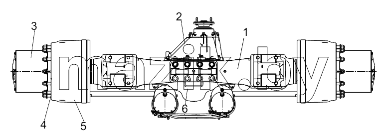  452404214 REAR AXLE SYSTEM
