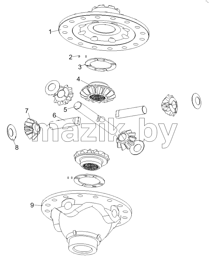  459310674 DIFFERENTIAL ASSEMBLY
