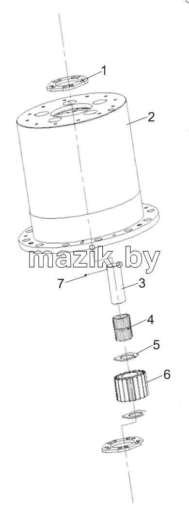  459304704 WHEEL SIDE REDUCER ASSEMBLY