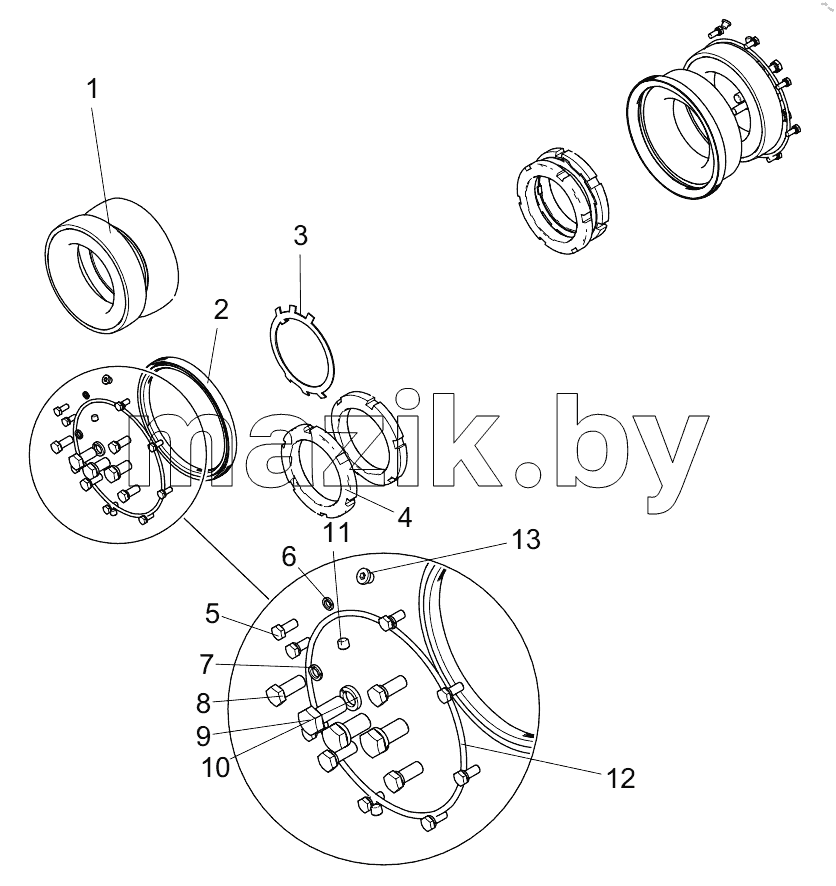  452813686 BALANCING SHAFT ATTACHMENT