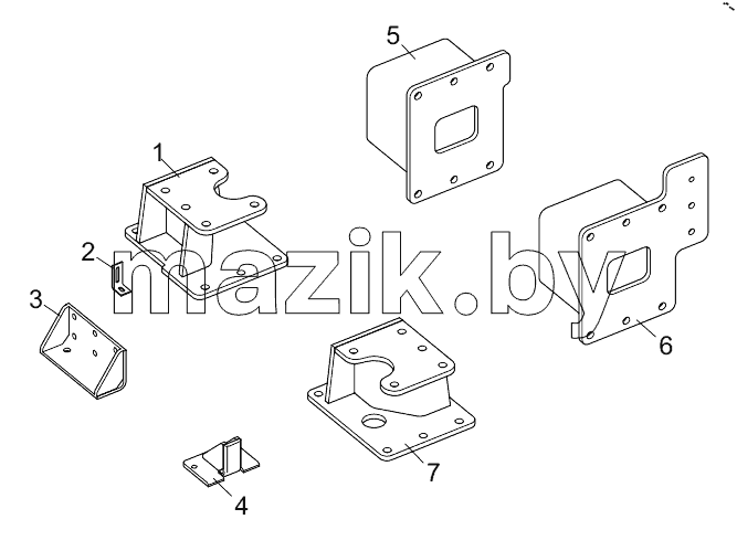  452814216 BRACKET