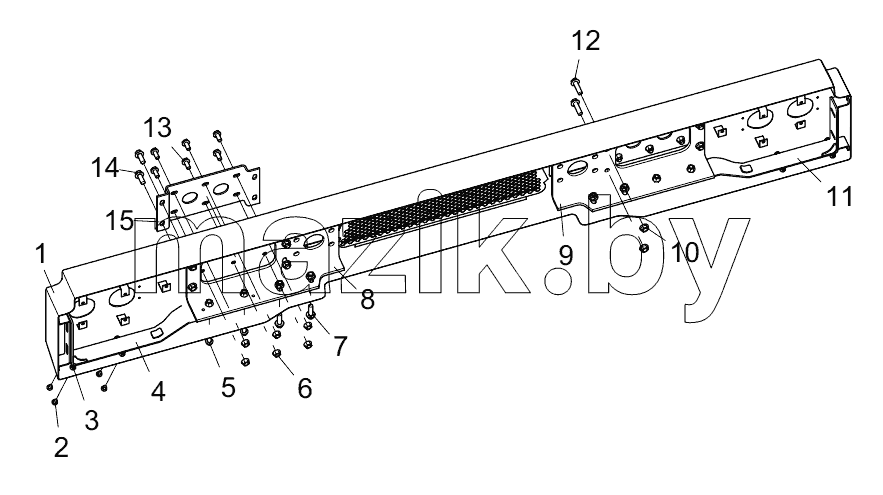  452812531 FRONT BUMPER ASSEMBLY