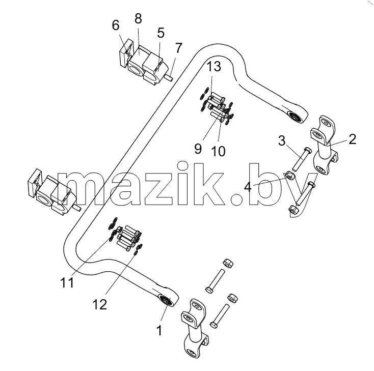  452906265 STABILIZER BAR
