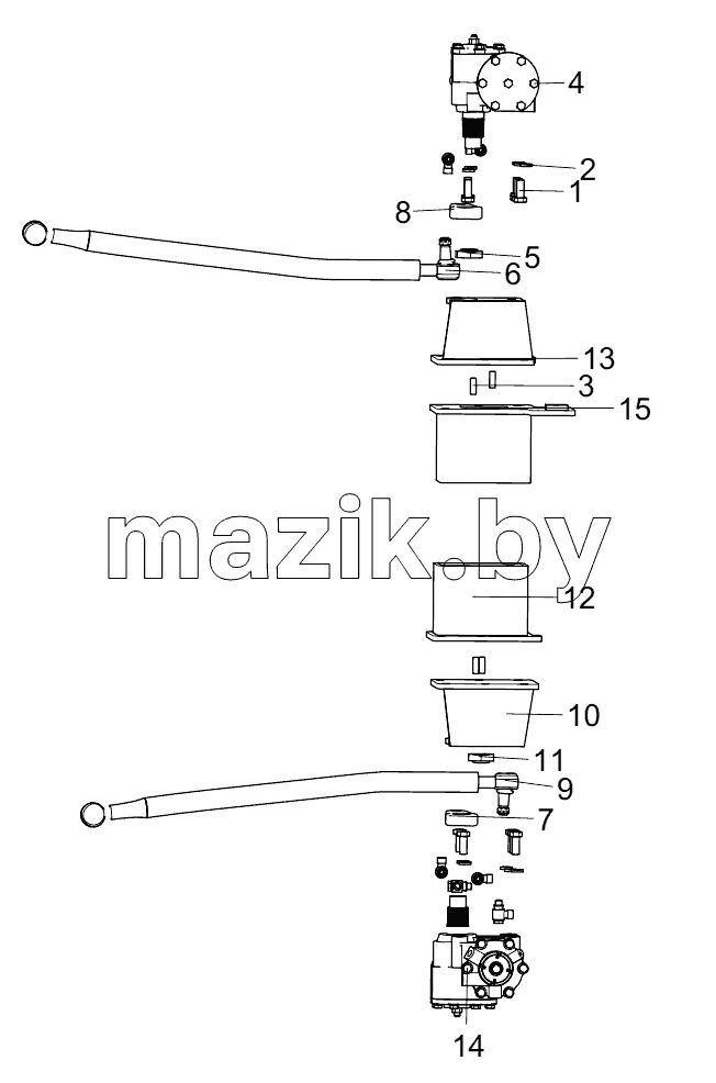  453405638 STEERING GEAR