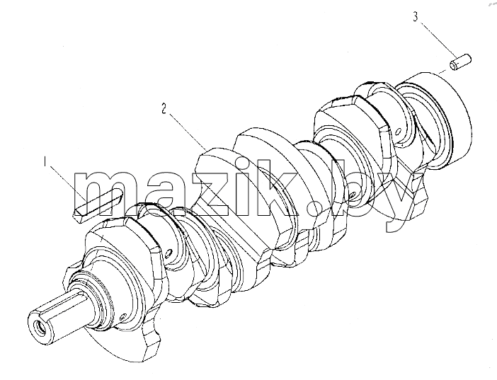  Crankshaft assembly