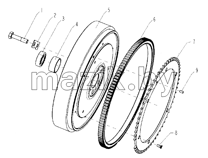 Flywheel assembly