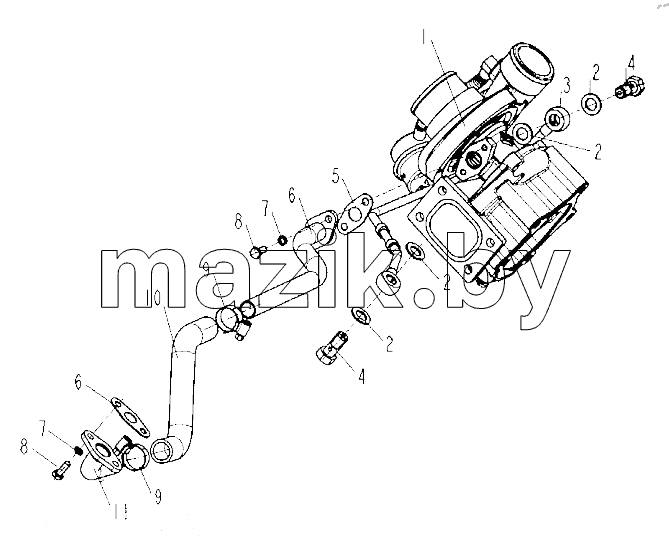  Turbocharger assembly