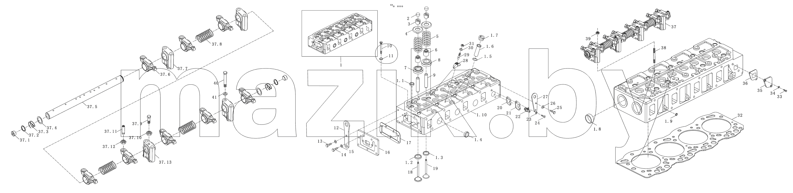  Cylinder Head Assy