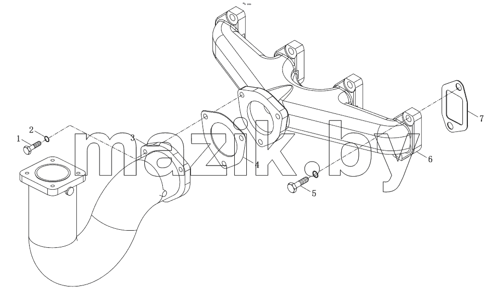  Exhaust Tube Assy