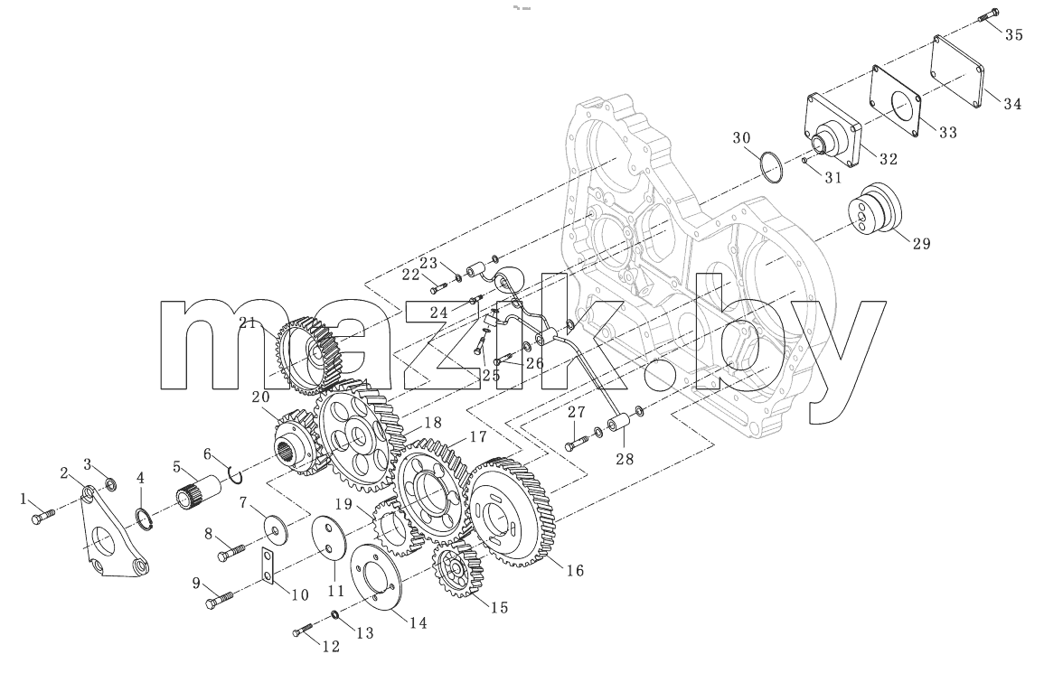  Gear Train Assy