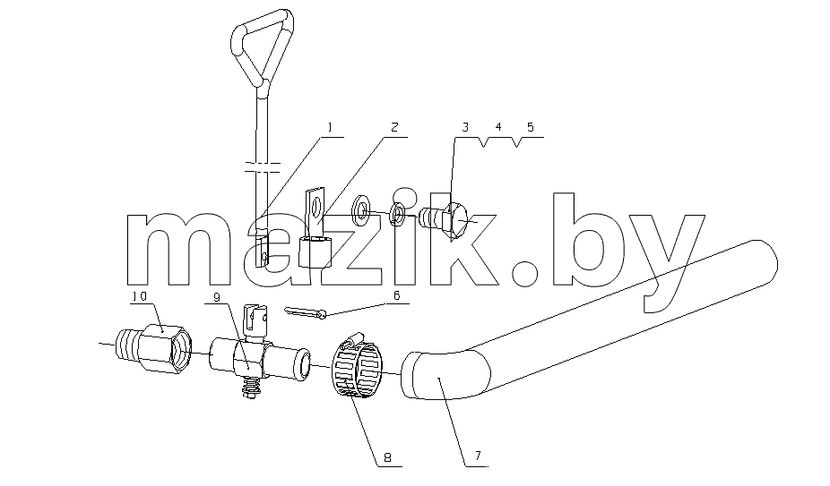 E05FA-1305000 Клапан слива в сборе