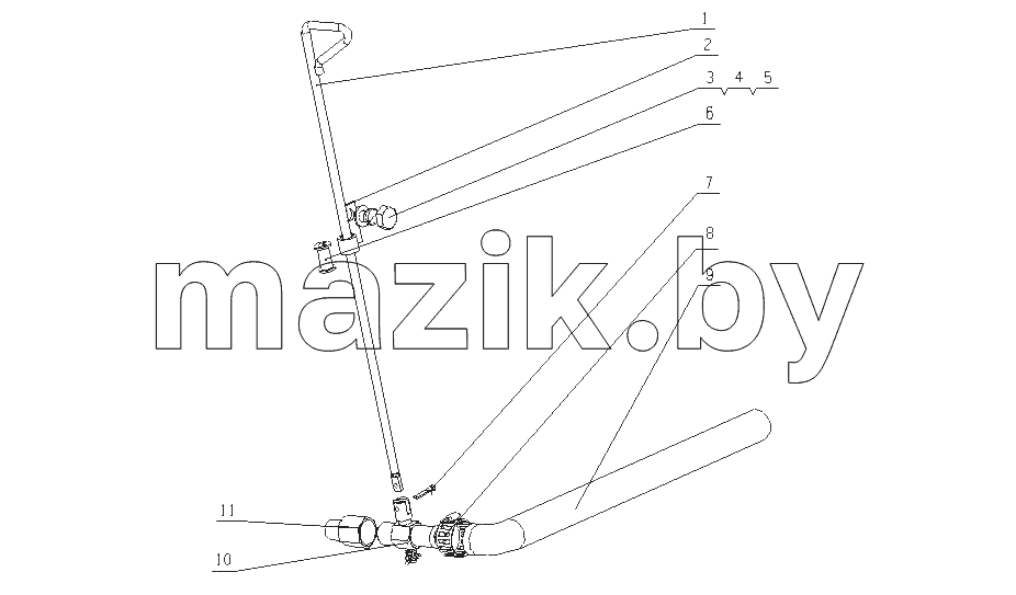 G0206-1305000 Сливной кран в сборе