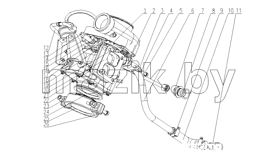 G5226-1118000 Турбонагнетатель в сборе