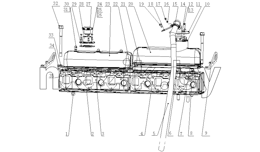 J4700-1003000 Цилиндр в сборе