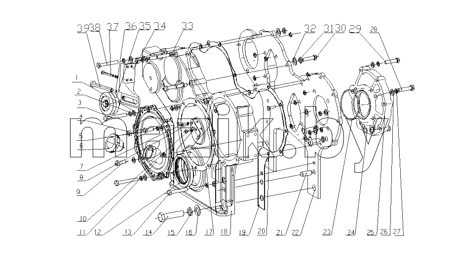 J42SA-1002200 Части распределительной шестерни