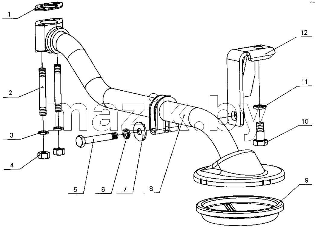 G0100-1010000 Oil strainer assembly