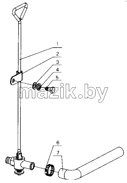 530-1305000 Water drain cock assembly
