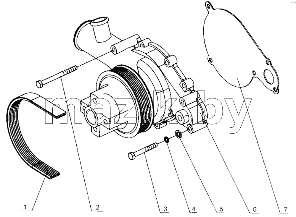 G0100-1307000 Warm pump assembly