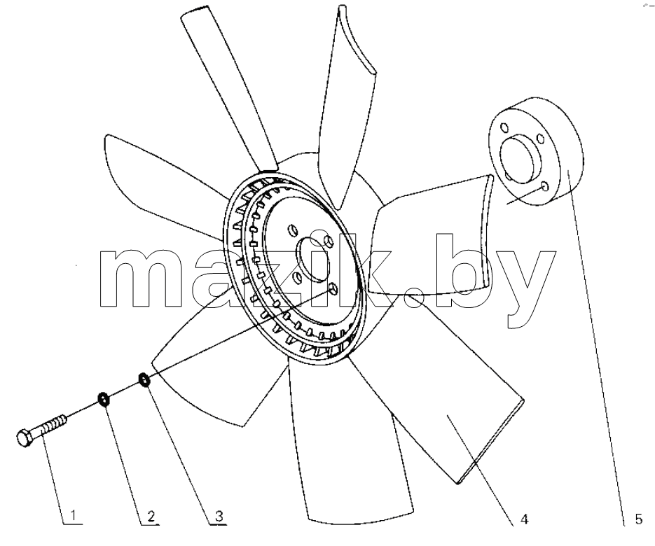 G0100-1308000 Fan assembly