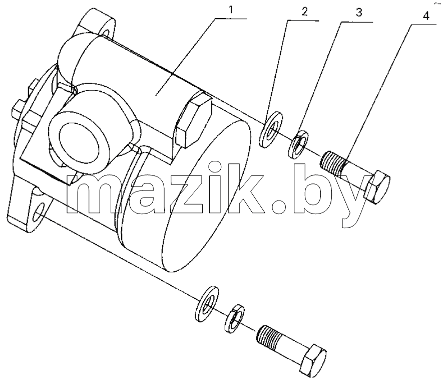 G0100-3407000 Steering pump components