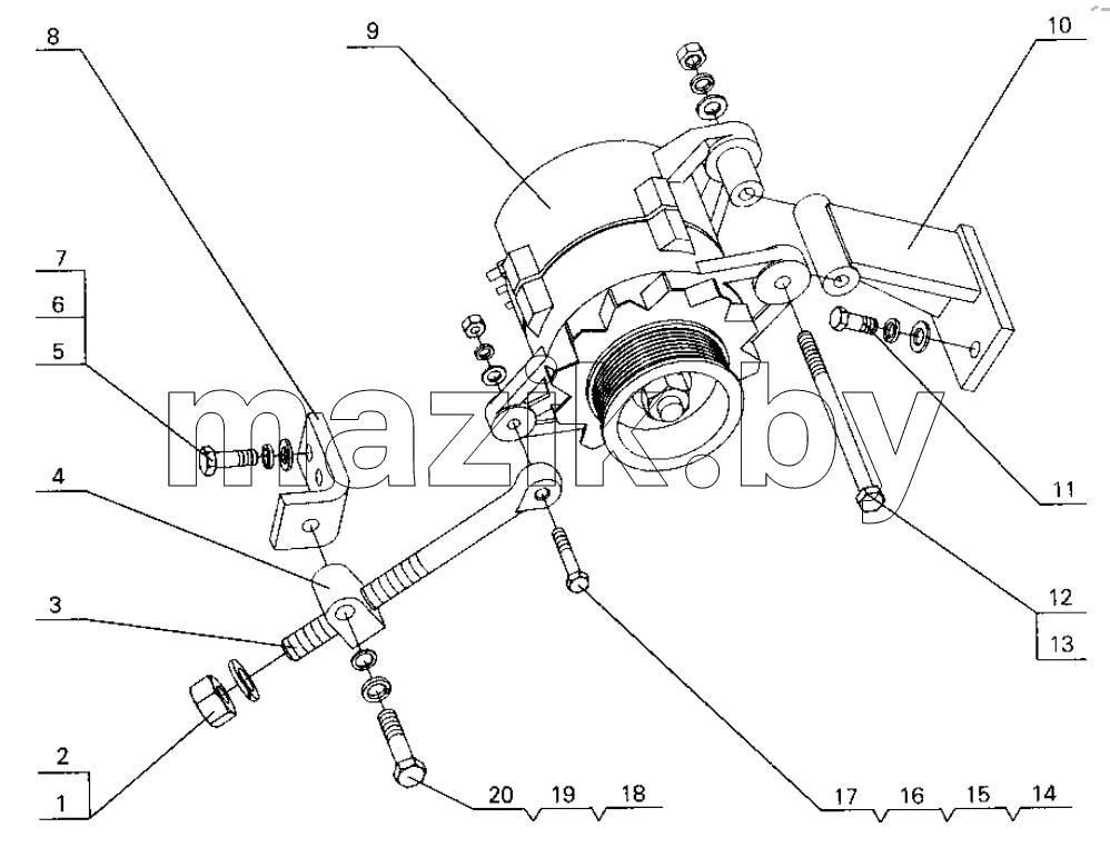 B30-3701000 Generator assembly