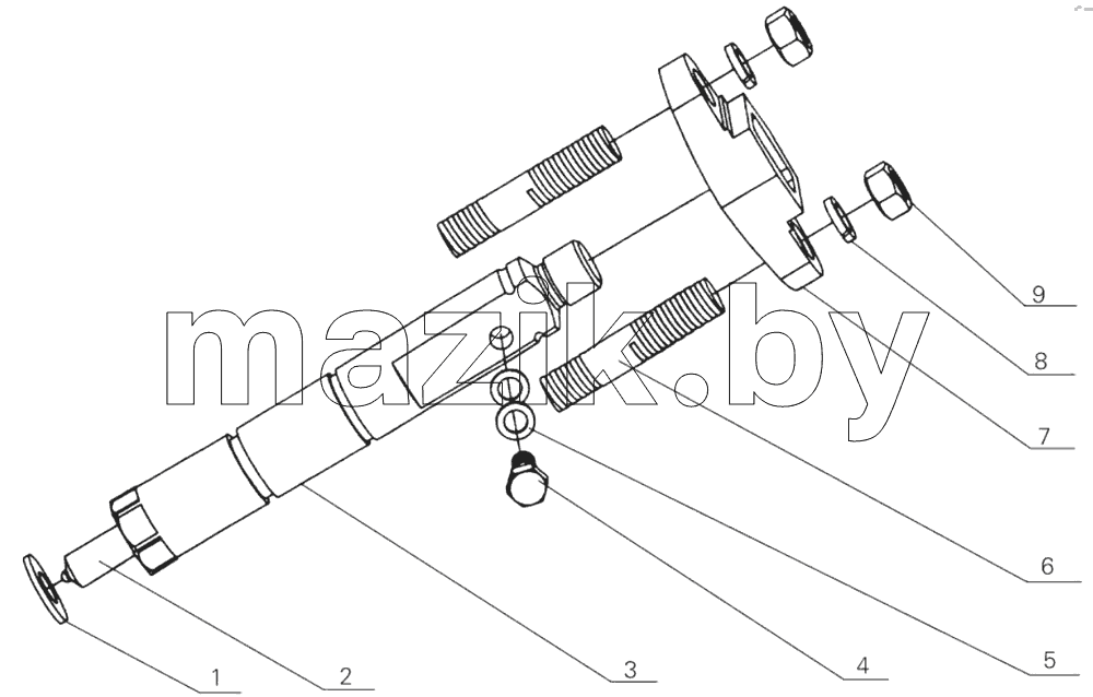 D0800-1112000 Fuel injector assembly