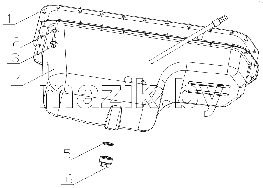 G0404-1009000 Oil Sump Assembly