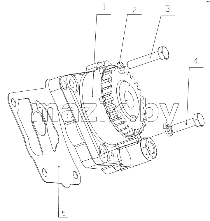 B30-1011000 Oil Pump Assembly