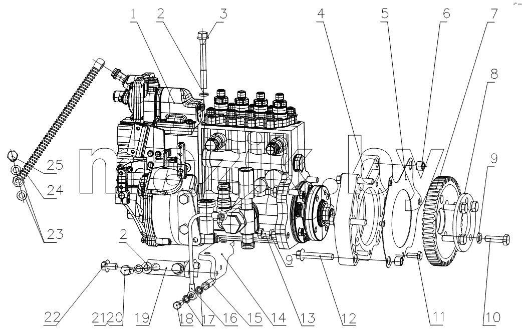 G0800-1111000A Injection Pump Assembly