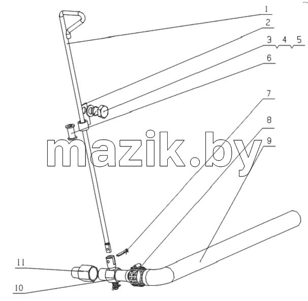 G0206-1305000 Water Drain Cock Assembly