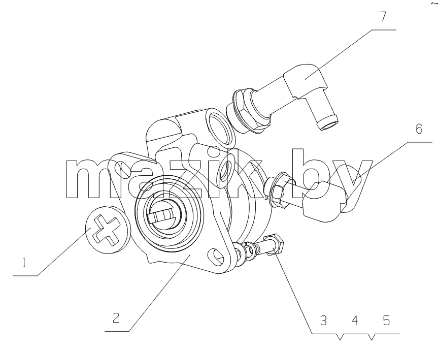 G0219-3407000 Steering Pump Assembly