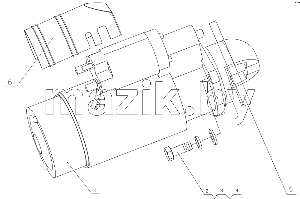 G0202-3708000 Starter Assembly