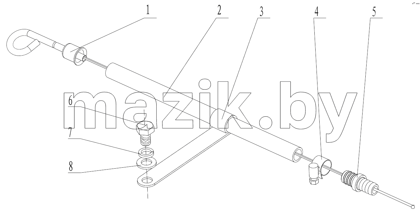  G0202-1028000 Oil Dipstick Assembly