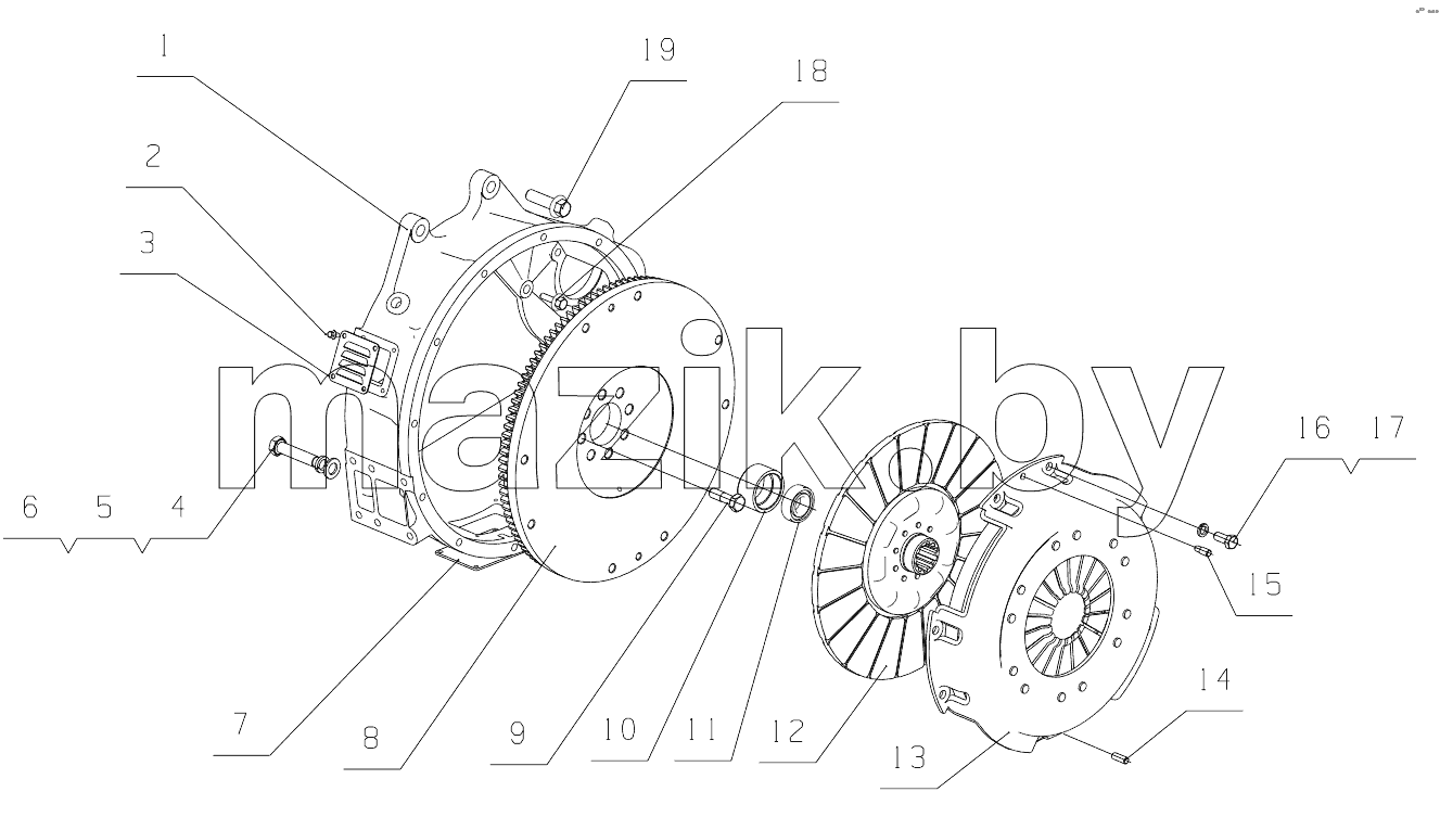  G0803-1600000 Power Output Assembly